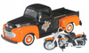 MODEL MAISTO HD FORD F-1 PICK-UP + 1958 FLH DUO 1:24