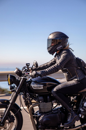 Interkom CARDO Packtalk EDGE Single Zestaw Na Jeden Kask