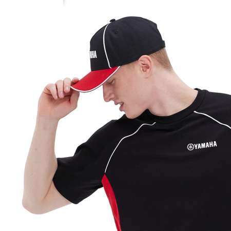 Czapka z Daszkiem Yamaha Revs Black Cap