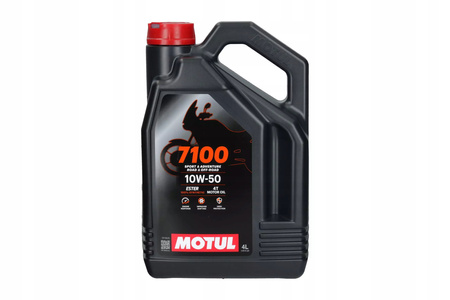 Olej silnikowy MOTUL 7100 10W50 4L API SN JASO MA2 syntetyczny