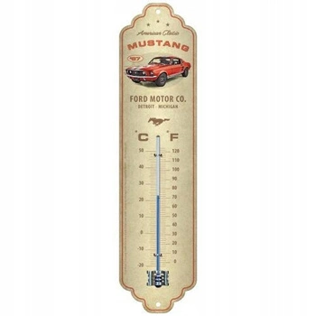 Termometr Ford Mustang GT 1967 Red