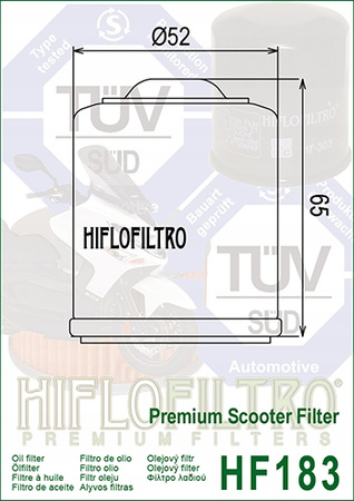 Filtr Oleju Hiflo HF183
