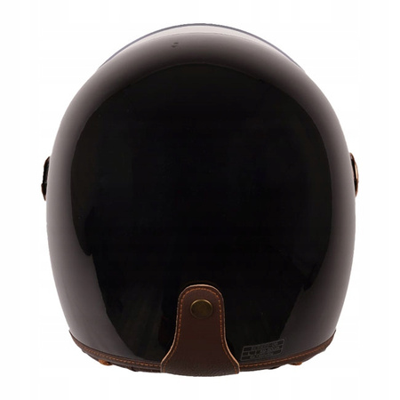 Kask Motocyklowy By City Roadster III czarny błyszczący