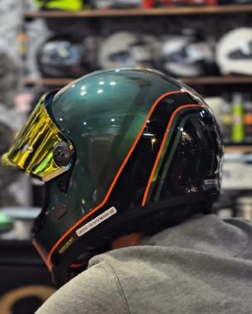 HJC V10 – klasyczny kask z włókna szklanego z Pinlockiem + kominiarka HELD