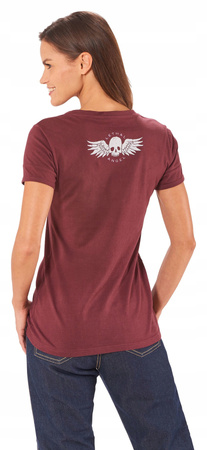 Koszulka Damska Lethal Angel Fearless Czaszka