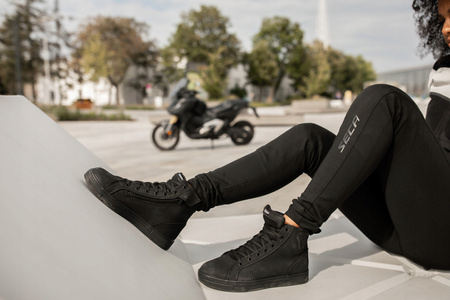 Spodnie Motocyklowe Seca Flex Leggins Lady Black 30