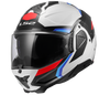 Kask motocyklowy LS2 Advant II FF910 Triple White Blue Red 