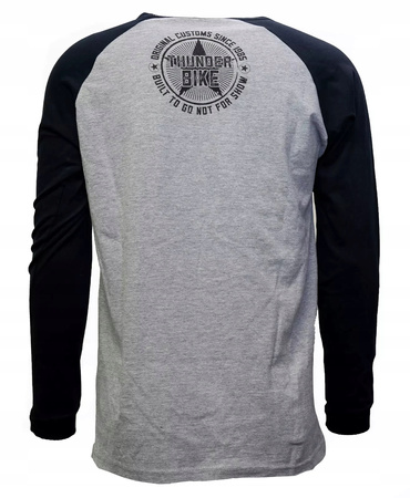 Bluza Longsleeve Thunderbike Flying Customs czarno/szary