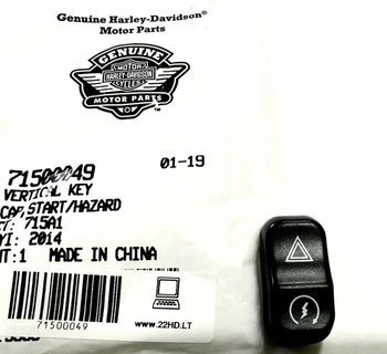 Nakładka na przełącznik start Harley Davidson Touring 14- OEM