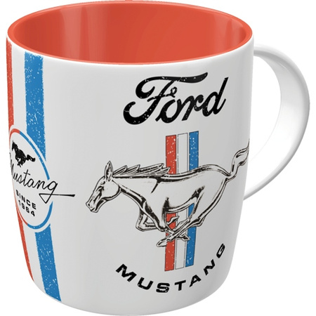 Kubek Ford Mustang Horse Stripes