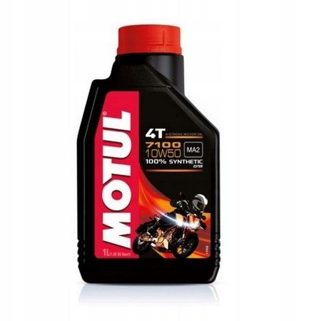 Olej silnikowy MOTUL 7100 10W50 1l, API SN JASO MA-2 Syntetyczny estrowy
