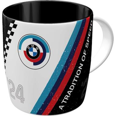 Licencjonowany Kubek BMW Motorsport Tradition 340 ml – Nostalgic-Art