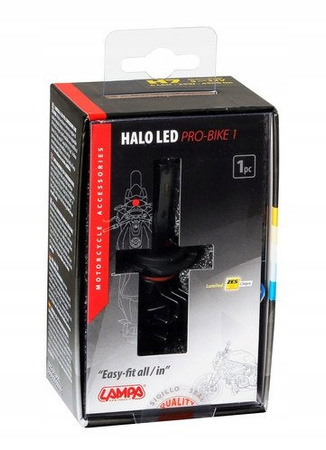 Żarówka ledowa H7 Halo Led Pro-Bike 25W