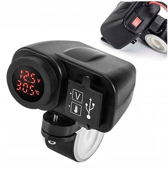 FreedConn Motocyklowa ładowarka USB 4.2A MC20V