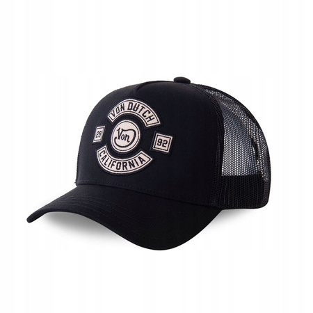 Czapka z daszkiem Von Dutch Heritage Cap California Black&White