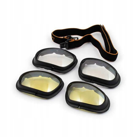 Okulary motocyklowe Helly Bikereyes Eagle 3w1