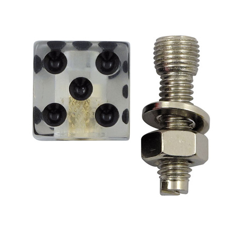 Śruby ozdobne tablicy rejestracyjnej