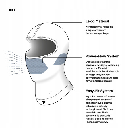 Kominiarka Termoaktywna Rebelhorn Freeze II Black L