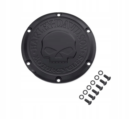Pokrywa Derby Cover Willie G Harley Davidson 04-'22 XL i modele XR Black
