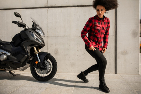 Spodnie Motocyklowe Seca Flex Leggins Lady Black 30