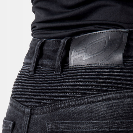 Spodnie Motocyklowe Jeansowe Ozone Agness II Lady Washed Black