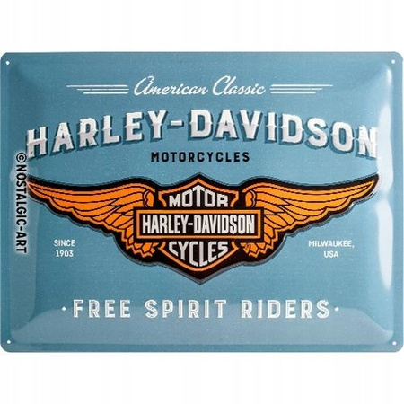 Plakat 30 x 40cm Harley-Davidson -
