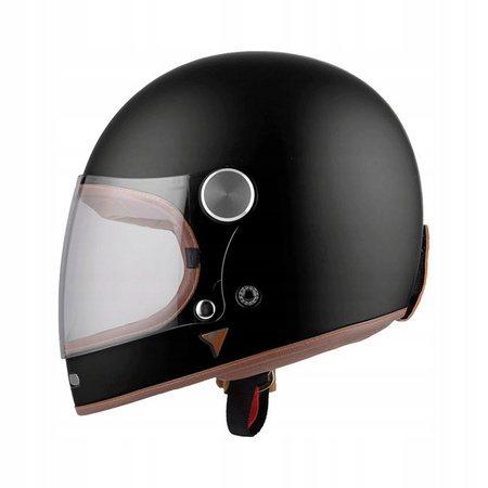 Kask Motocyklowy By City Roadster II Black Matt