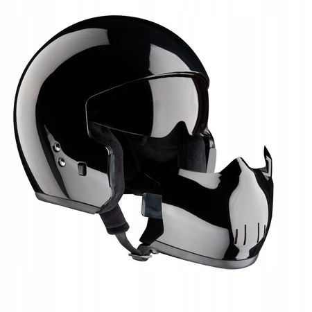 Kask Motocyklowy Bandit Beast Czarny Połysk