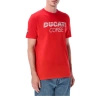Ducati Corse Red 2024 – Męska Koszulka Oficjalna, Komfort Premium