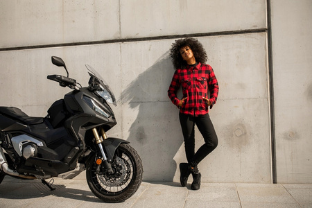 Spodnie Motocyklowe Seca Flex Leggins Lady Black 30