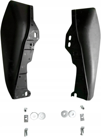 Deflektory Osłony cieplne na ramę Harley Davidson