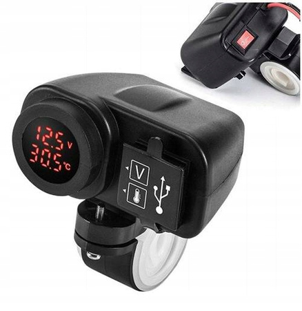 FreedConn Motocyklowa ładowarka USB 4.2A MC20V