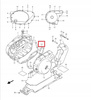 USZCZELKA POKRYWY SPRZĘGŁA SUZUKI VL 800
