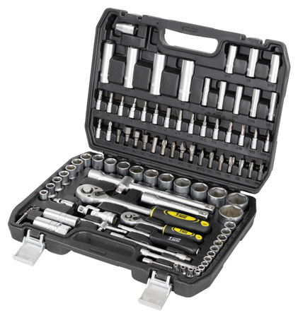 Zestaw kluczy nasadowych metryczny 94-elementów