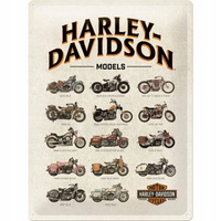 Plakat Metalowy 30 x 40cm Harley-Davidson