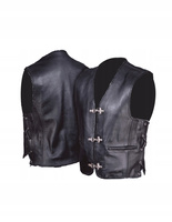 KAMIZELKA MOTOCYKLOWA ZAPINANA NA KARABIŃCZYKI