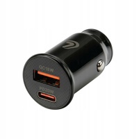 Ładowarka 2 porty USB (A+C) - PD 20W - 12/24V