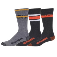 Skarpety Harley-Davidson 3-Pack L 43-46 wielokolorowe D9527347