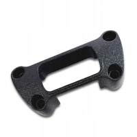 Zacisk górnej części kierownicy riserów czarny Harley Davidson OEM