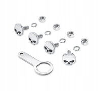 Śruby Do montażu Tablicy Rejestracyjnej Harley Skull