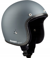 Kask Otwarty Jet Bandit Premium Dull Grey