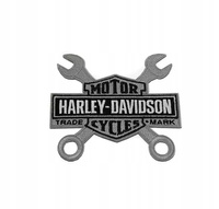 Naszywka Harley-Davidson Bar & Shield Wrenches black/grey 102 x 91 mm