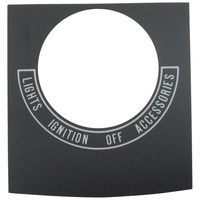 Naklejka na stacyjkę 71300-79 OEM Style do Harley FLH FXWG Softail