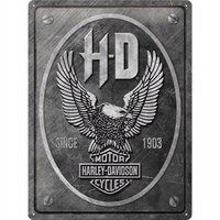 Plakat 30x40 Harley Davidson Metal