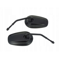 Lusterka Harley-Davidson czarne metalowe – komplet