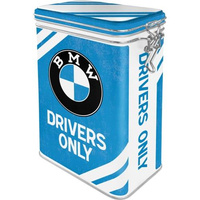 Puszka BMW Drivers Only – Metalowa z klipsem 1,3L Nostalgic-Art