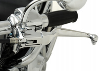 Chromowane Dźwignie Skull Drag Specialties do Harley Davidson