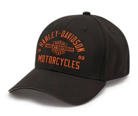 Czapka z Daszkiem Harley-Davidson Apex Softail black