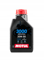 Olej silnikowy 4T MOTUL 3000 SAE 20W50 SJ JASO MA-2 Mineralny 1L