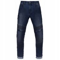 Spodnie Motocyklowe Jeansowe Broger Ohio Tapered Fit Raw Navy